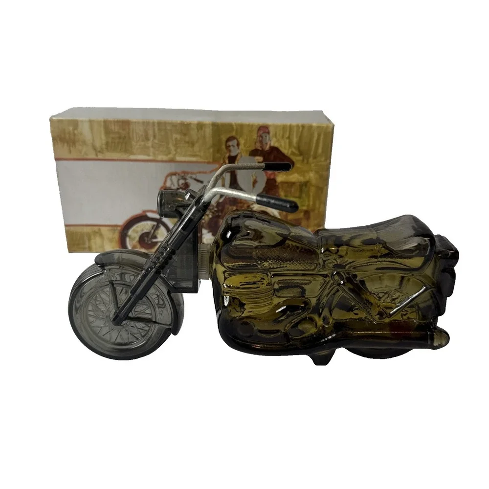 Vintage Avon Super Cycle Motorcycle After Shave Bottle Decanter 4oz Full W/Box